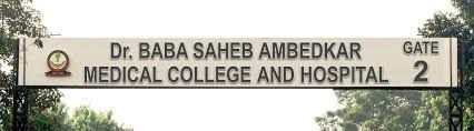 Dr. Baba Saheb Ambedkar Hospital's logo