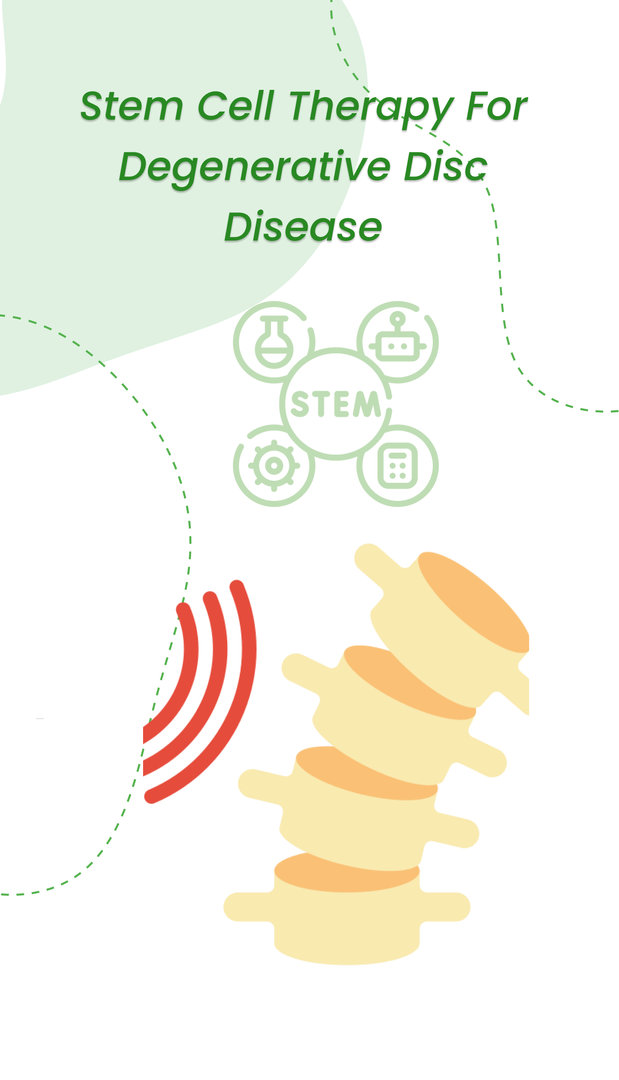 Stem cell therapy for degenerative disc disease