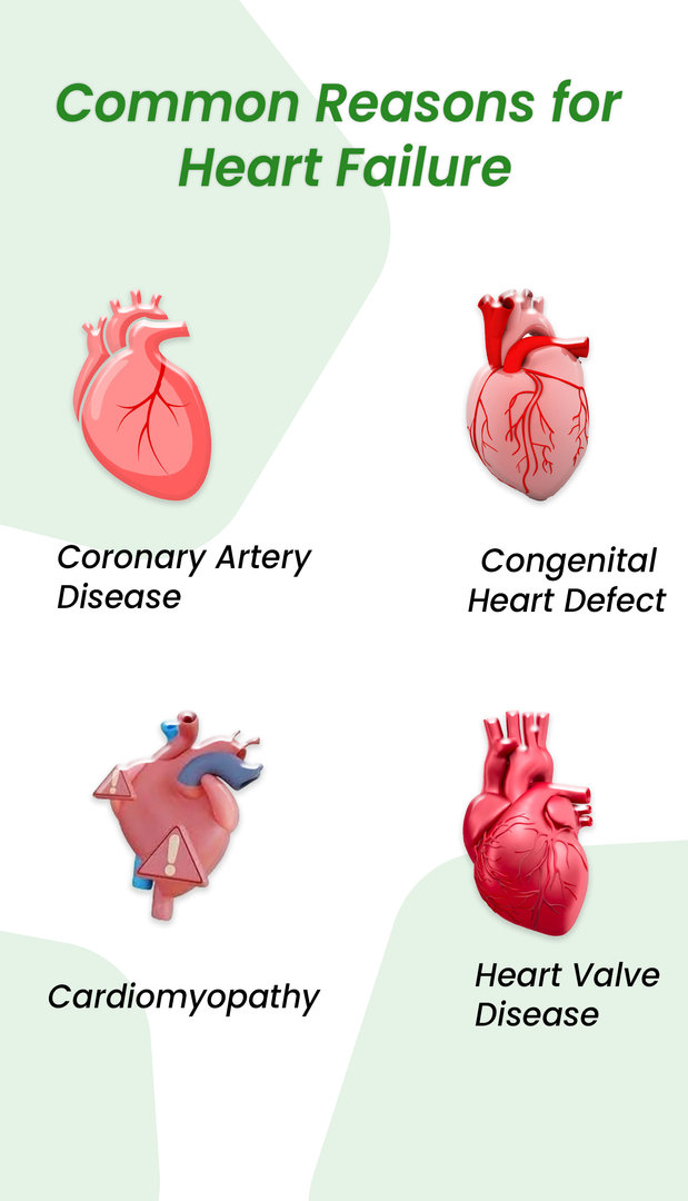 Common Reasons for Heart Failure