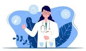 Doctor Or Medical Service Conceptconcept For Medical App And Websites Flat  Vector Illustration Stock Illustration - Download Image Now - iStock