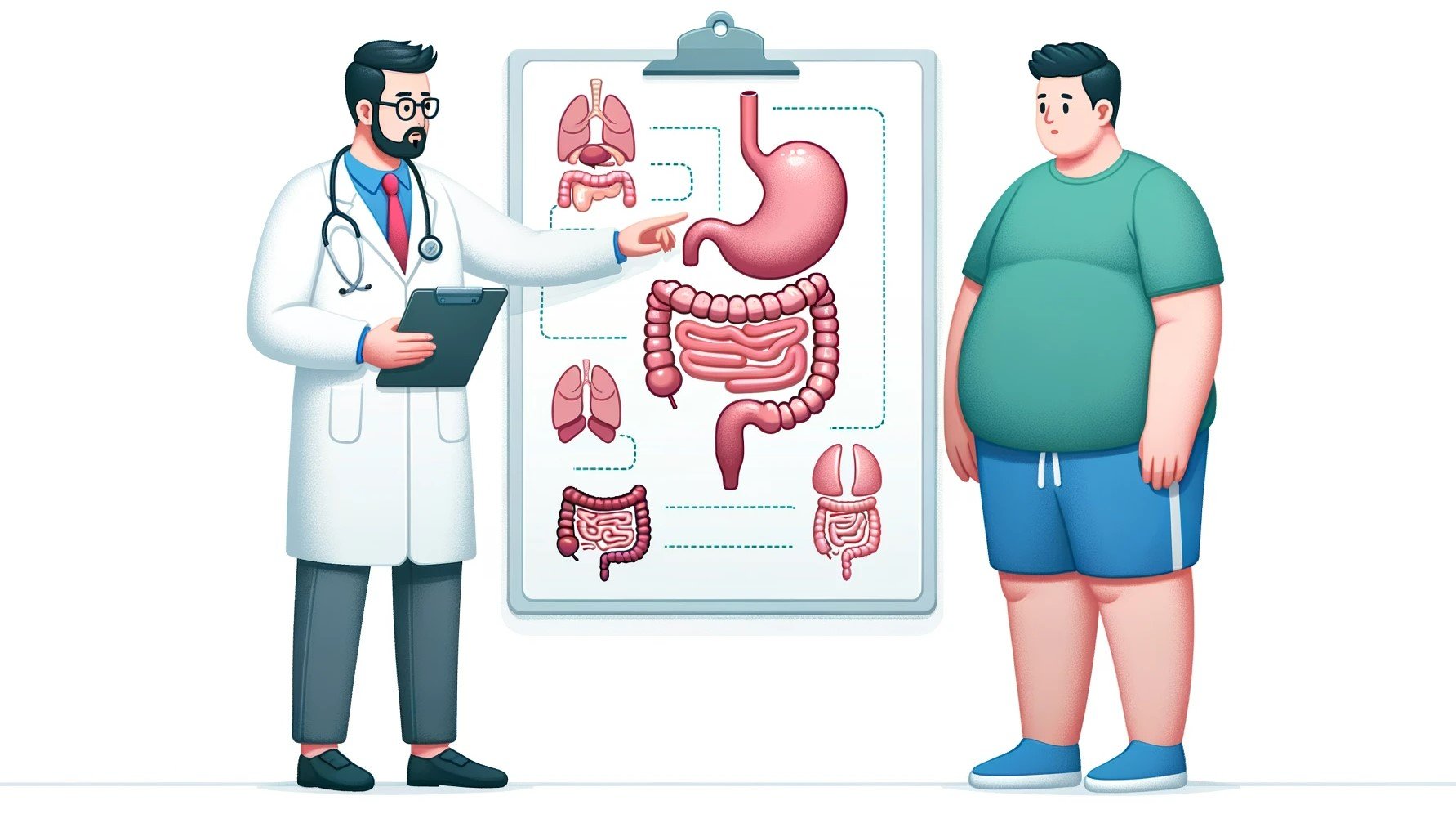 Explaining bariatric surgery process