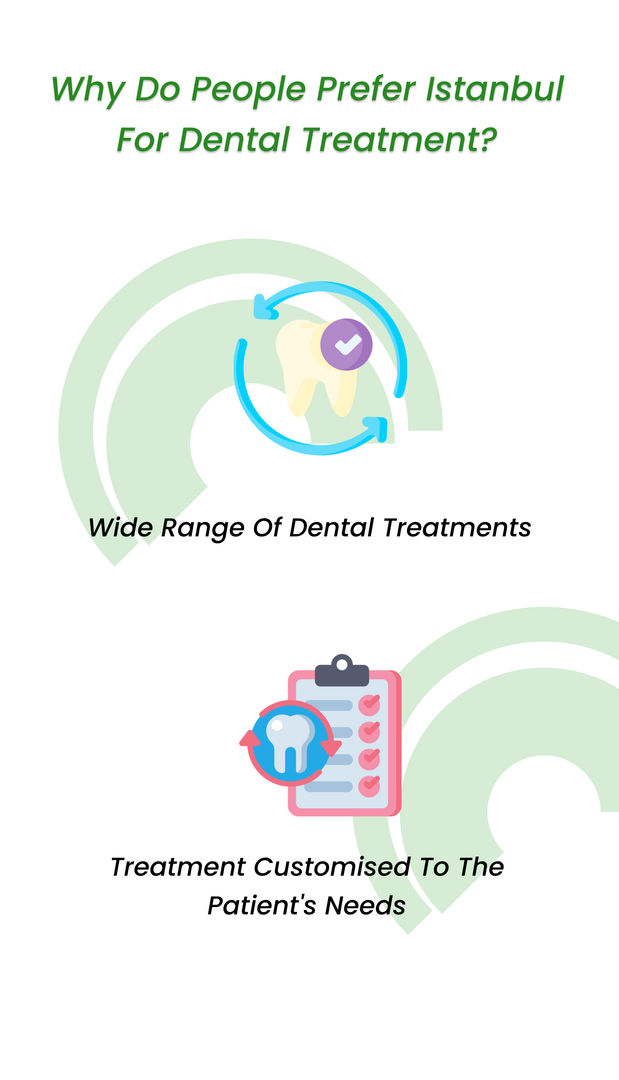 Why do people prefer Istanbul for dental treatments?