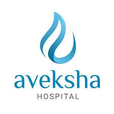 Aveksha Hospital's logo