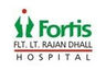 Fortis Flt. Lt. Rajan Dhall Hospital's logo