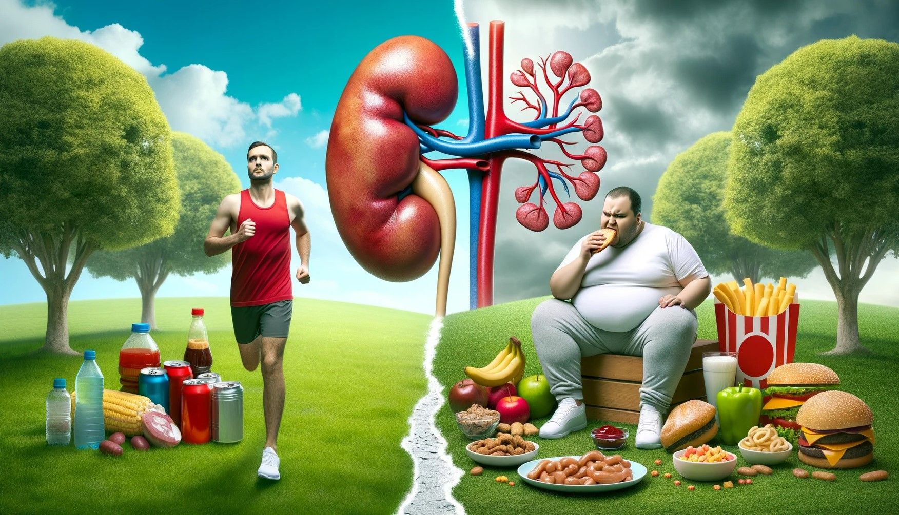 Healthy life style for kidney health